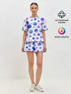 Женская пижама с шортами / Яркая галактика