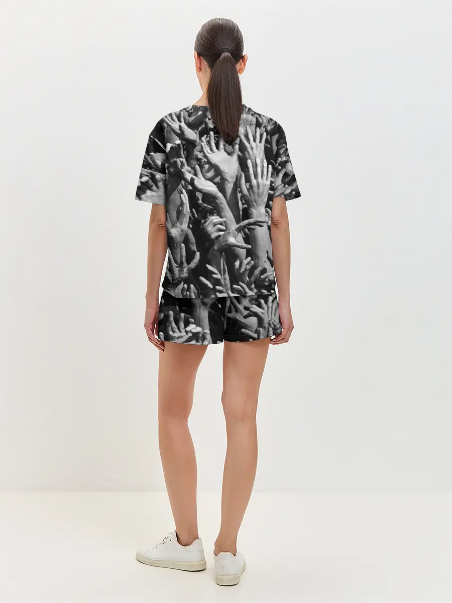 Женская пижама с шортами / Hands