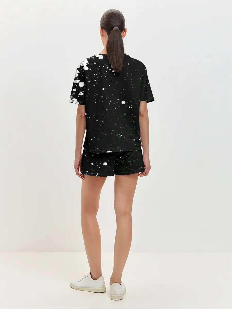 Женская пижама с шортами / Танджиро | Клинок, рассекающий демонов