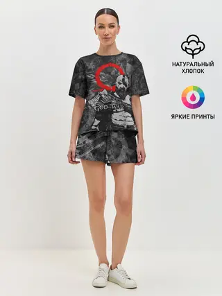 Женская пижама с шортами / GOD OF WAR : KRATOS