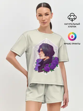 Женская пижама с шортами / Ви | DMC