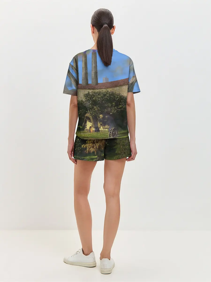 Женская пижама с шортами / Шрек, Кот и Осёл