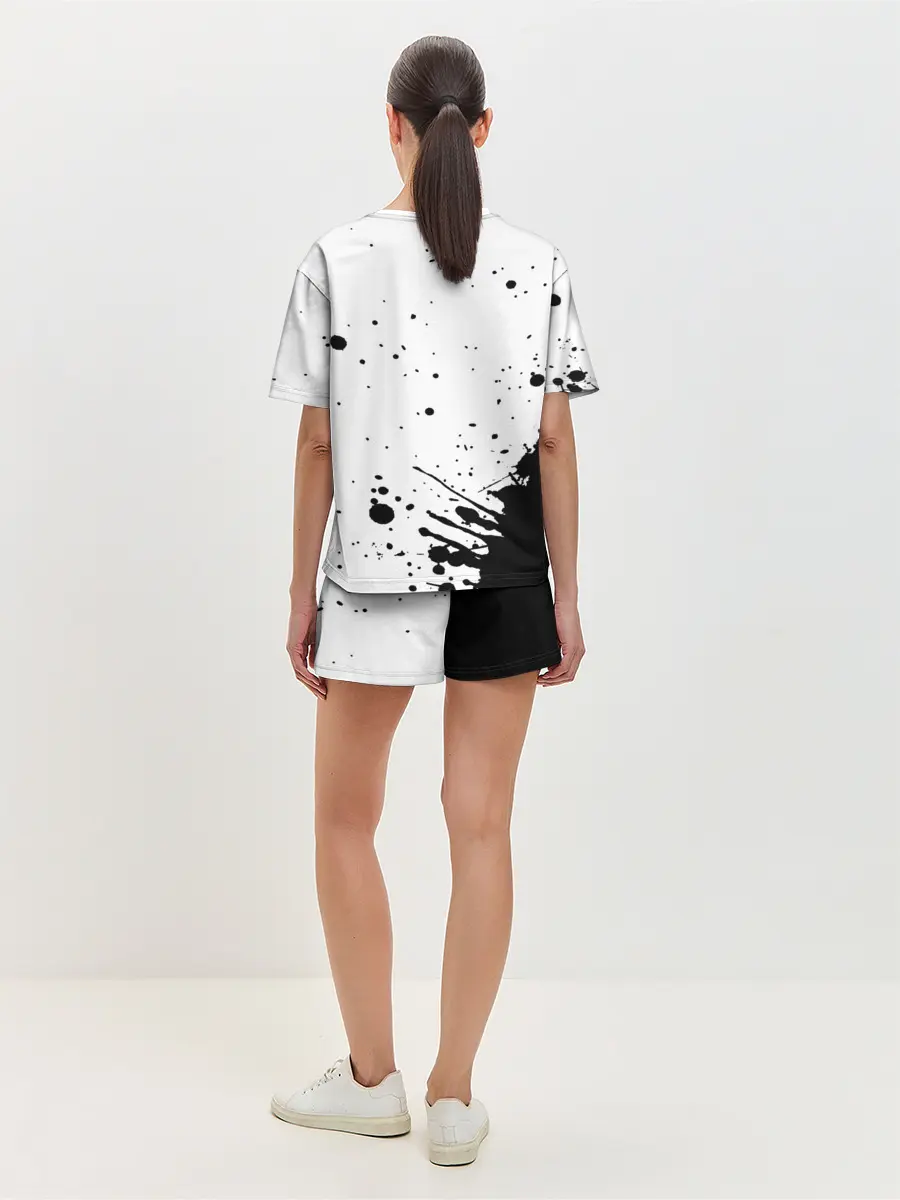 Женская пижама с шортами / Генья Шинадзугава Kimetsu no Yaiba