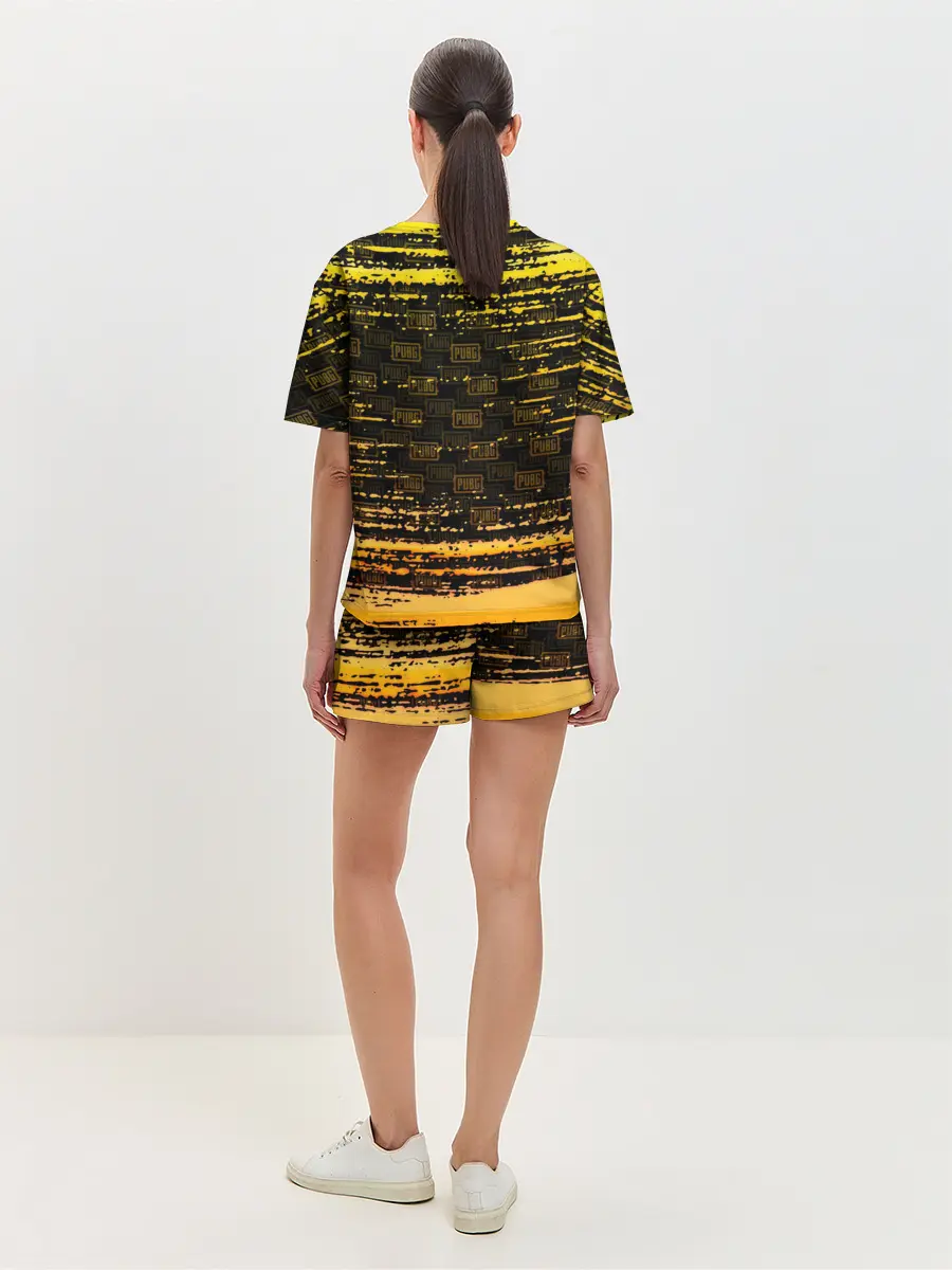 Женская пижама с шортами / PUBG / ПАБГ