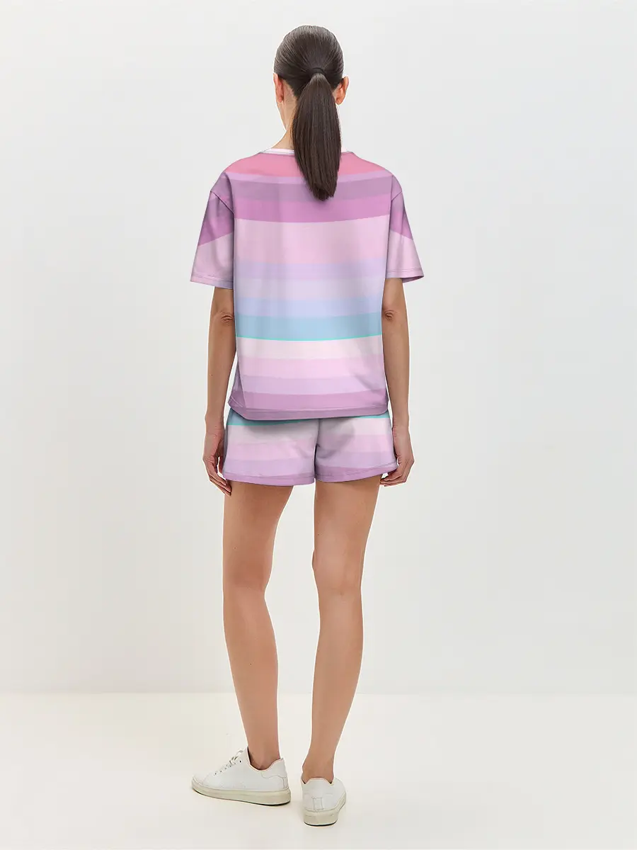 Женская пижама с шортами / Спокойные цвета | Calm colors