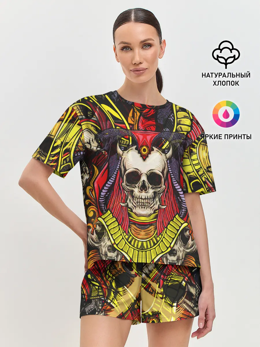 Женская пижама с шортами / Unprecedented Fear