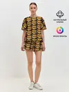 Женская пижама с шортами / КОТ В САПОГАХ из ШРЕКА