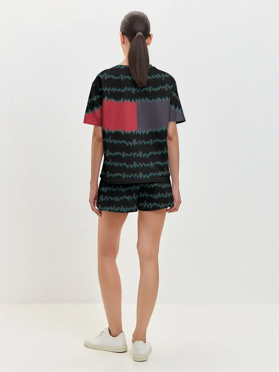 Женская пижама с шортами / Какэгуруи | Безумный азарт