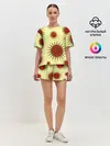 Женская пижама с шортами / солнце | Sun