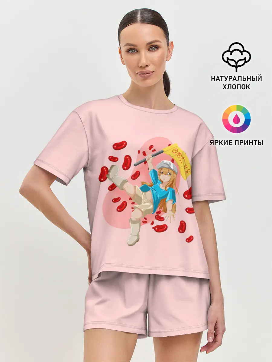 Женская пижама с шортами / Platelets