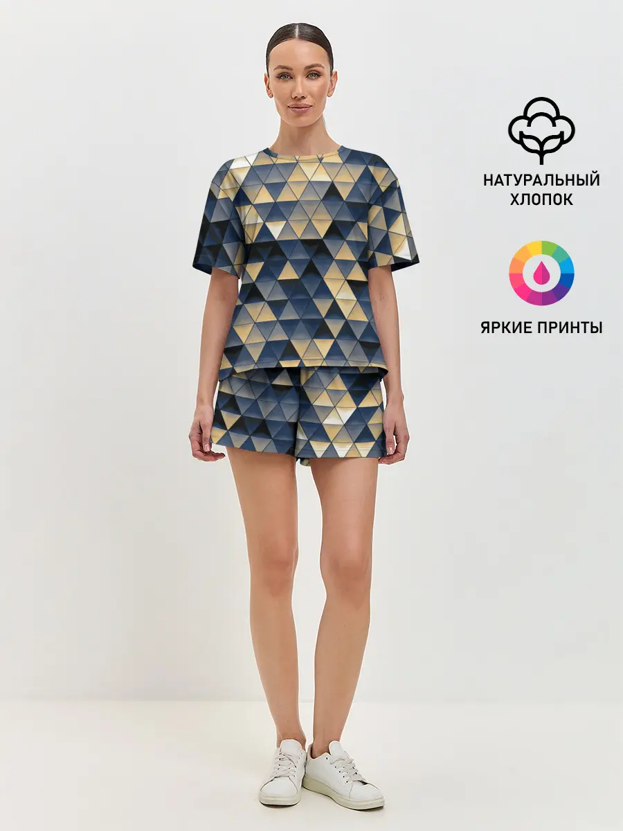 Женская пижама с шортами / MOZZY
