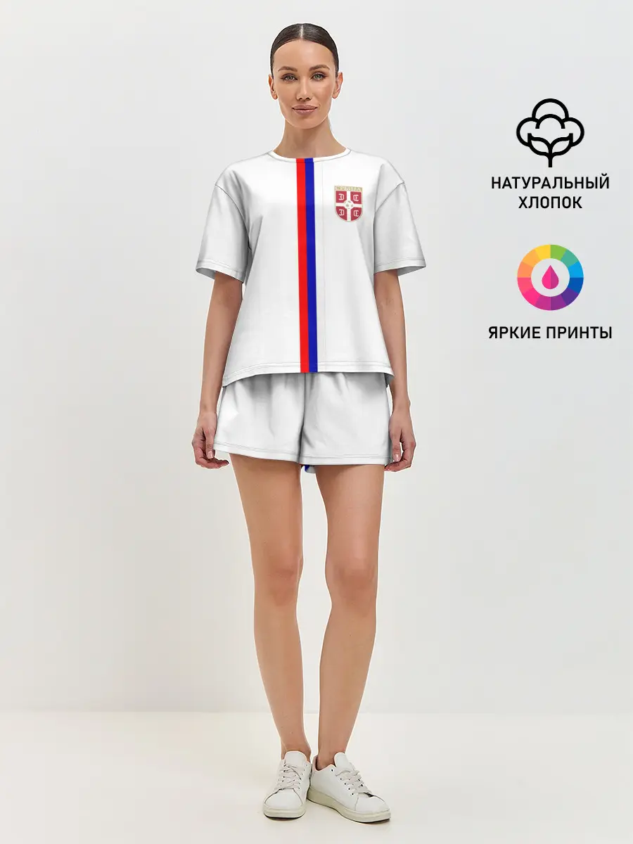 Женская пижама с шортами / Сборная Сербии