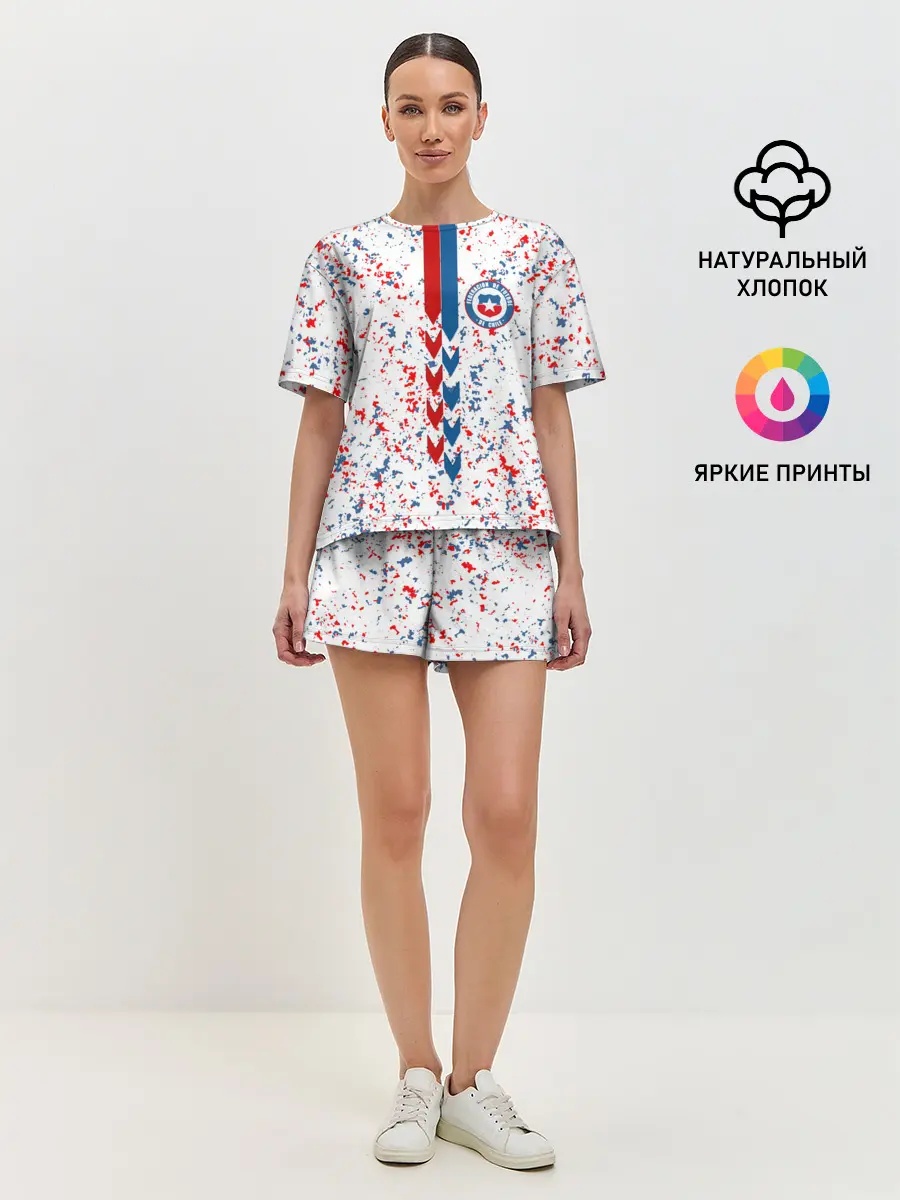 Женская пижама с шортами / Сборная Чили.