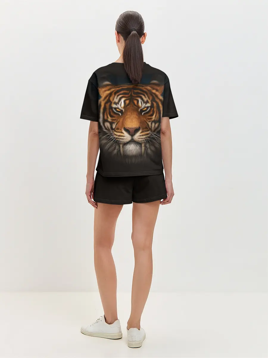 Женская пижама с шортами / TIGER