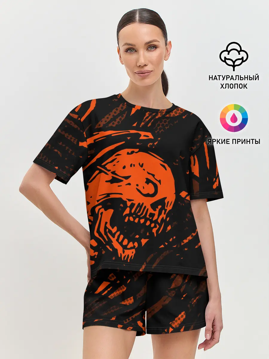 Женская пижама с шортами / Without a soul