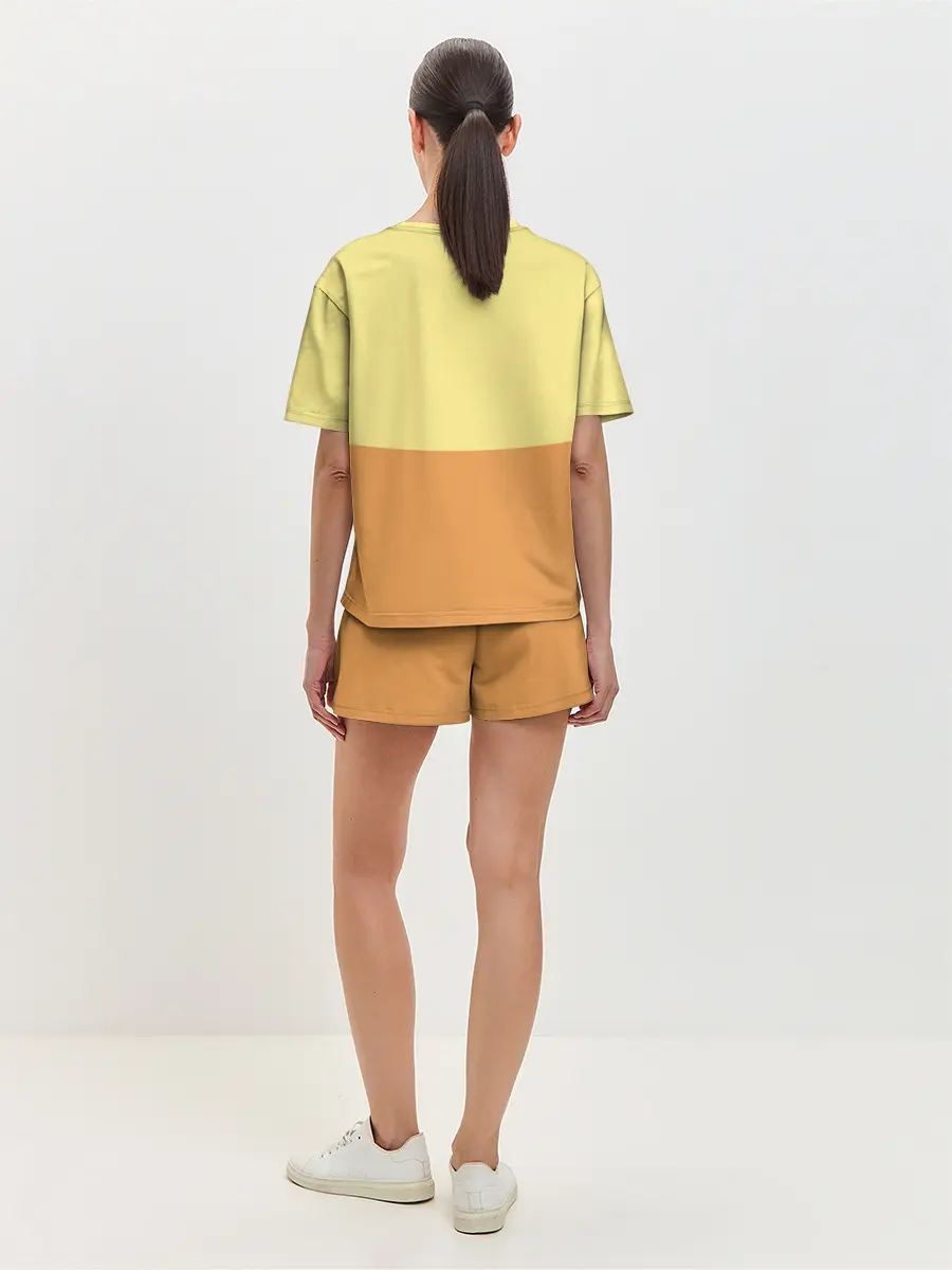 Женская пижама с шортами / Зеницу Агацума Kimetsu no Yaiba