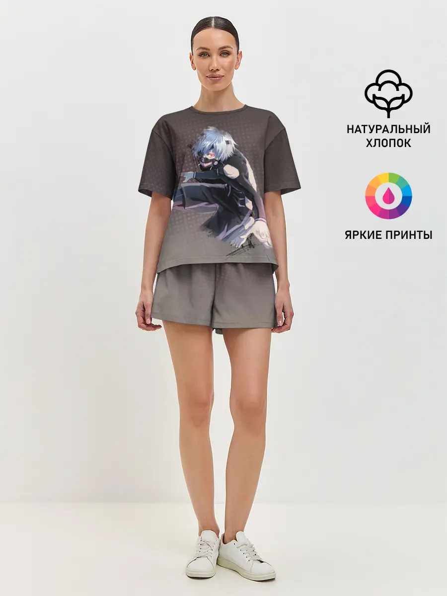 Женская пижама с шортами / Токийский гуль