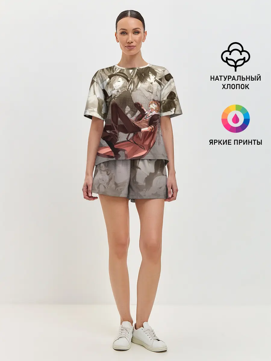 Женская пижама с шортами / Чуя Накахара