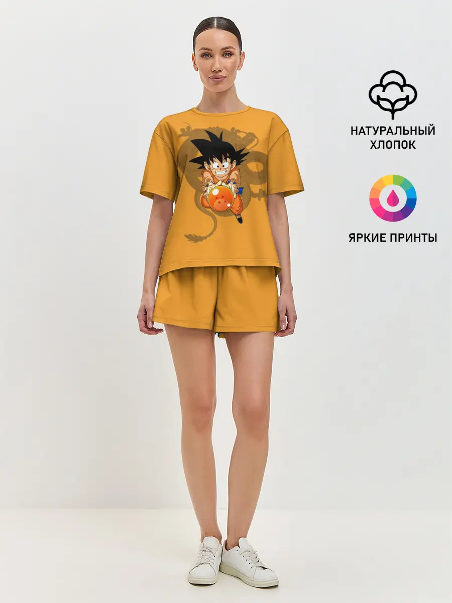 Женская пижама с шортами / Kid Goku