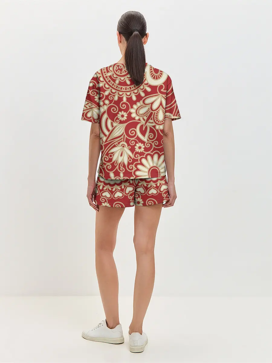 Женская пижама с шортами / RUSSIAN TRIP