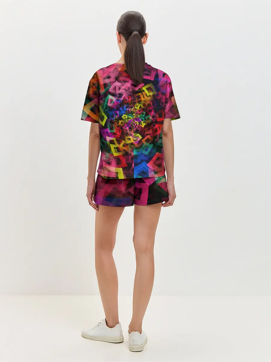 Женская пижама с шортами / Калейдоскоп