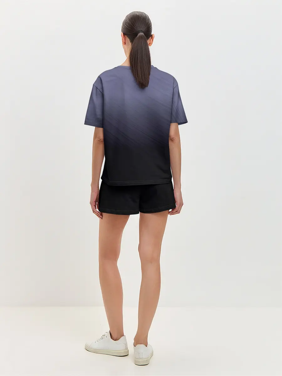 Женская пижама с шортами / Аниме. Грустная