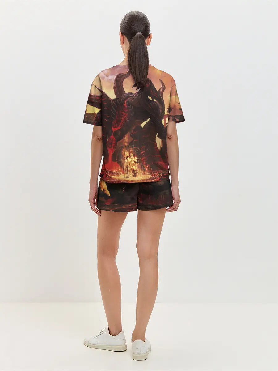 Женская пижама с шортами / Path of Exile