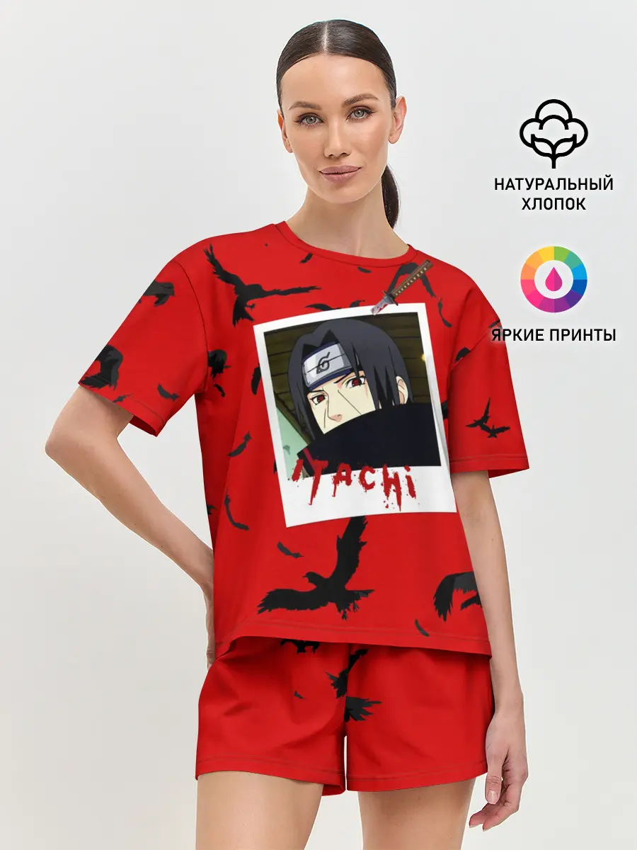 Женская пижама с шортами / Аниме Итачи Фото