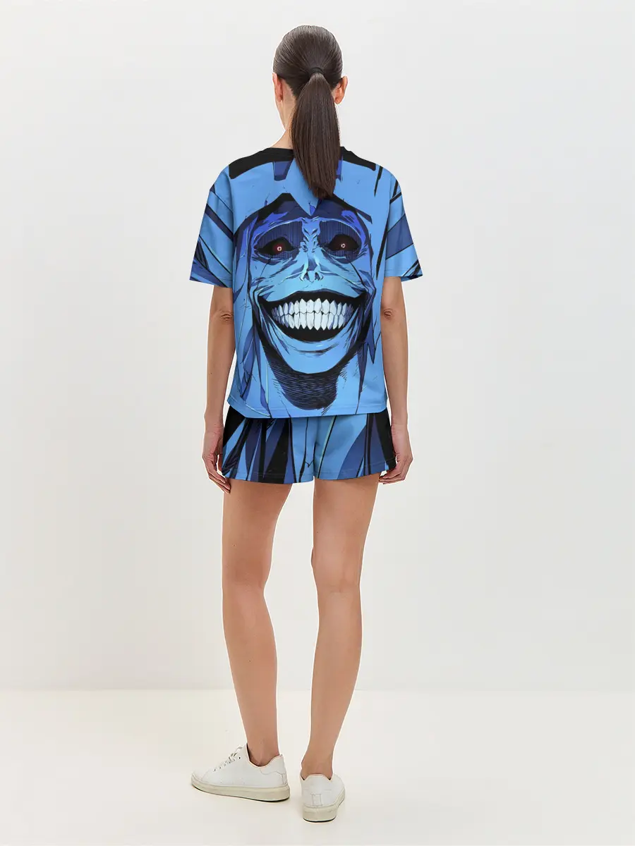 Женская пижама с шортами / ПОДНЯТИЕ УРОВНЯ В ОДИНОЧКУ