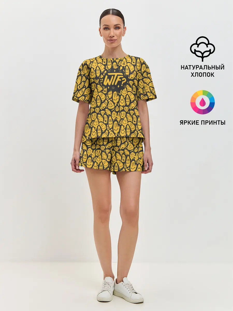 Женская пижама с шортами / WTF