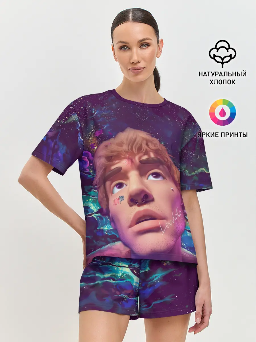 Женская пижама с шортами / LOVV66