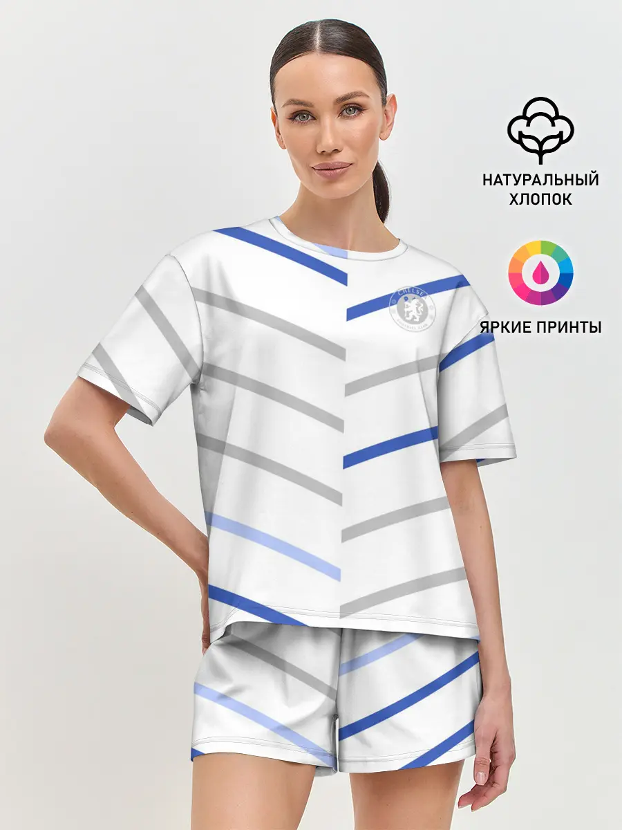 Женская пижама с шортами / FC Chelsea | Fresh Top