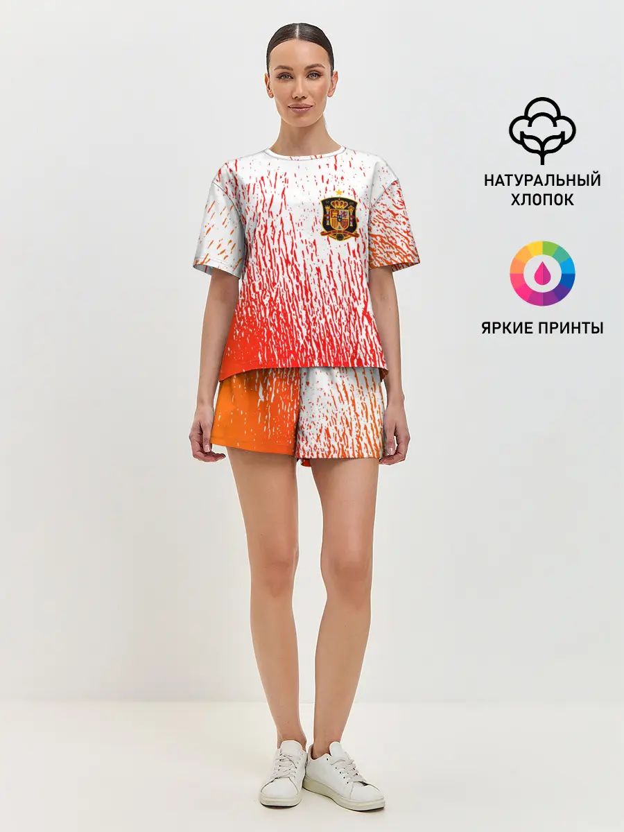 Женская пижама с шортами / Сборная Испании