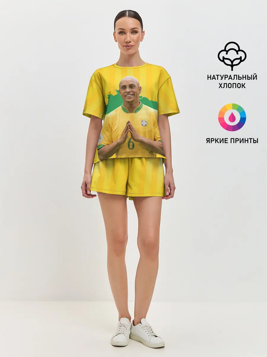 Женская пижама с шортами / Роберто Карлос | Бразилия