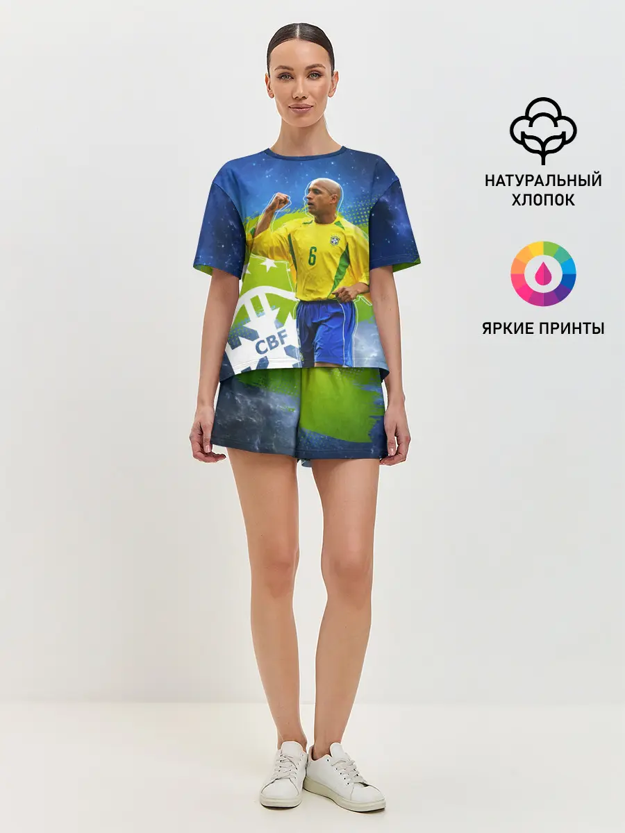 Женская пижама с шортами / Роберто Карлос | Бразилия