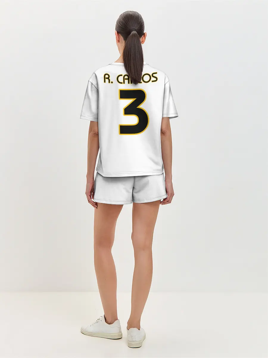 Женская пижама с шортами / Р. Карлос | футболка Реала