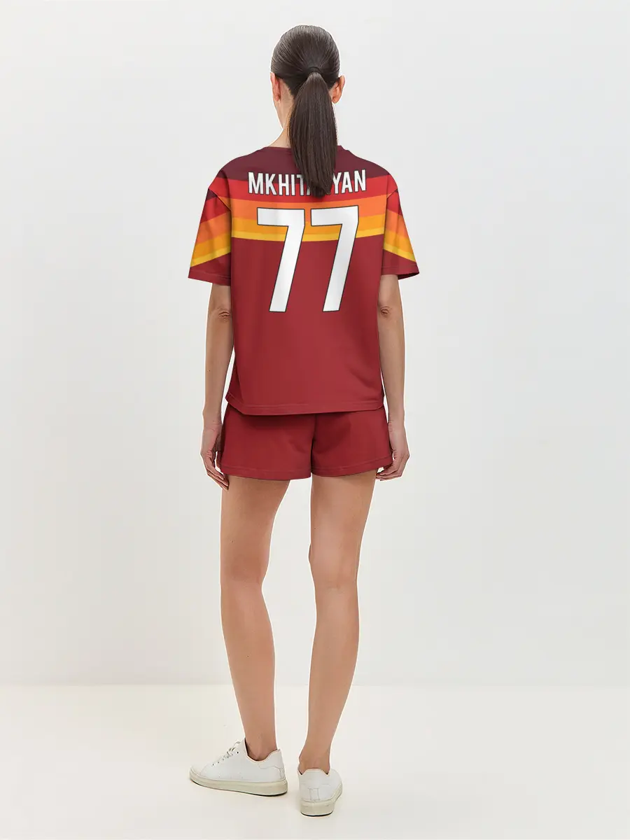 Женская пижама с шортами / Мхитарян | футболка Рома
