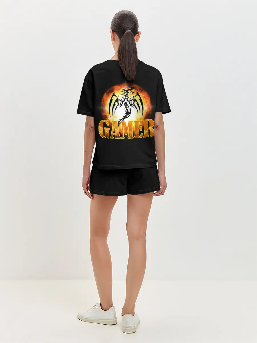 Женская пижама с шортами / GAMER | Геймер
