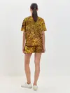 Женская пижама с шортами / Сусальное золото