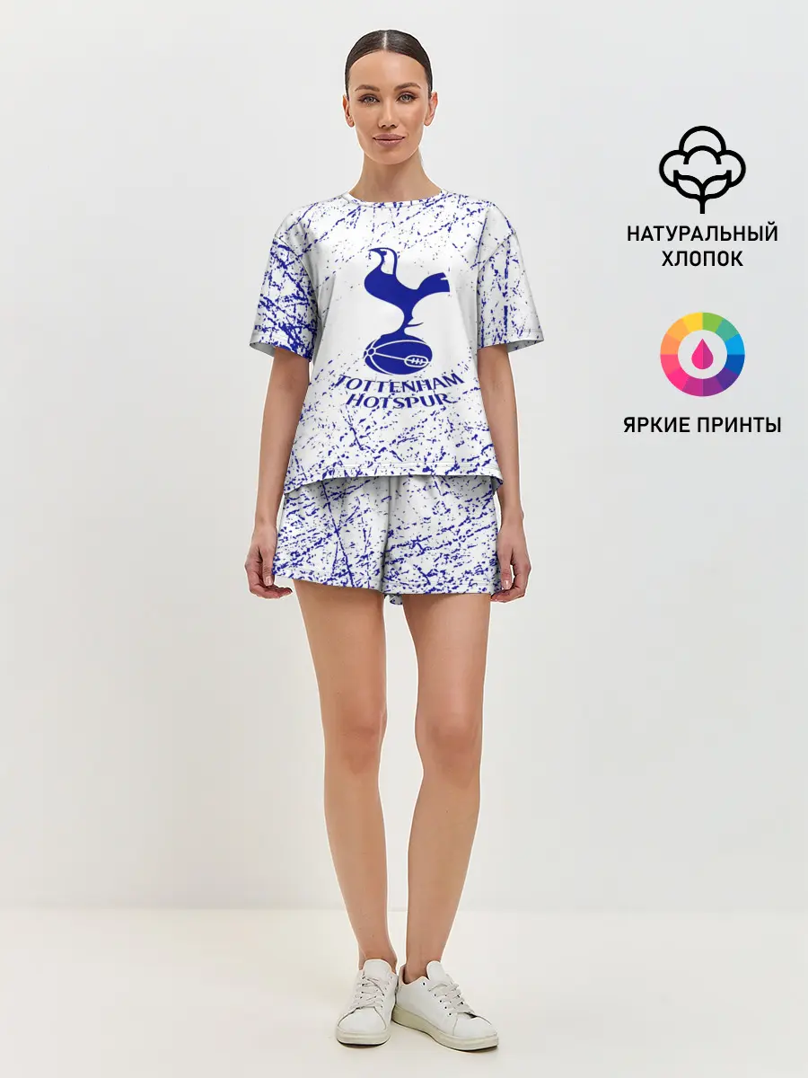 Женская пижама с шортами / tottenham.