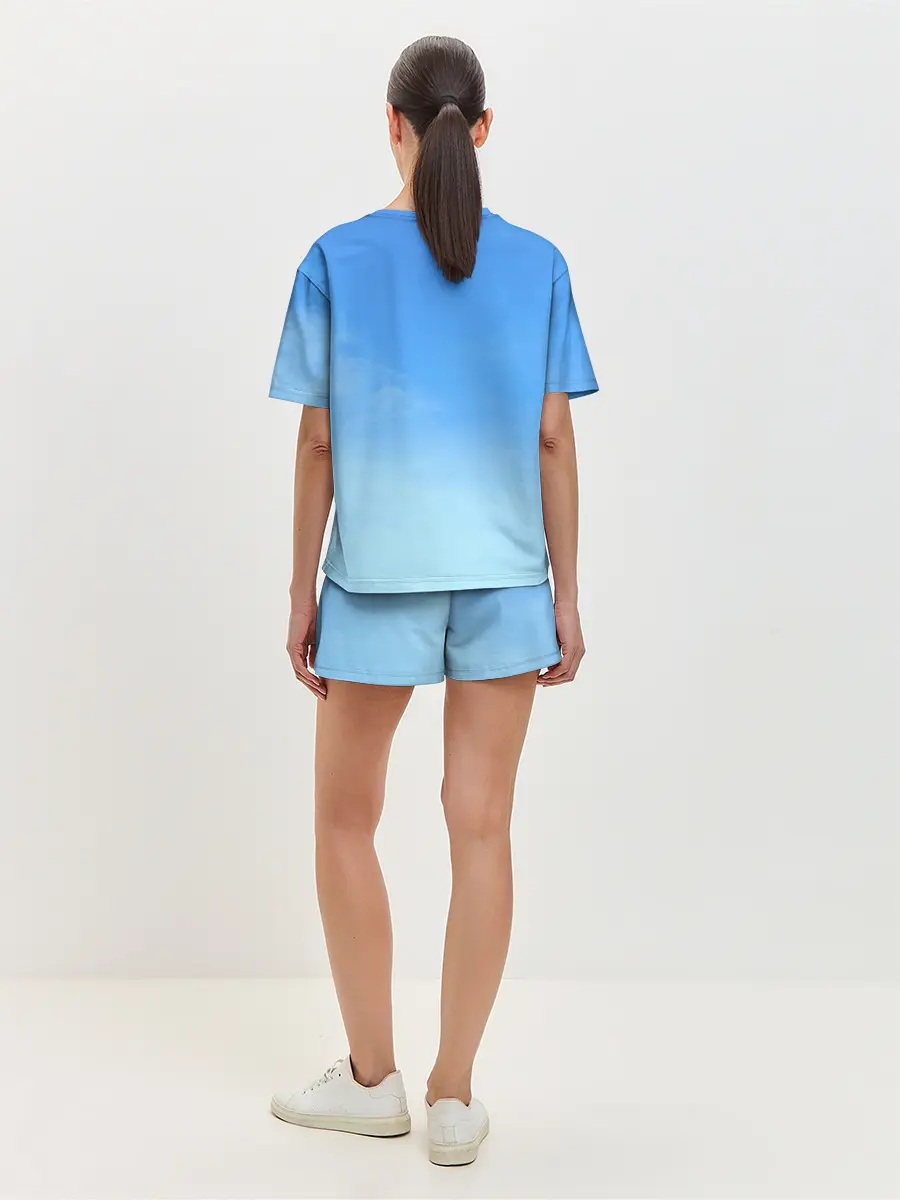 Женская пижама с шортами / Гию Томиока Kimetsu no Yaiba