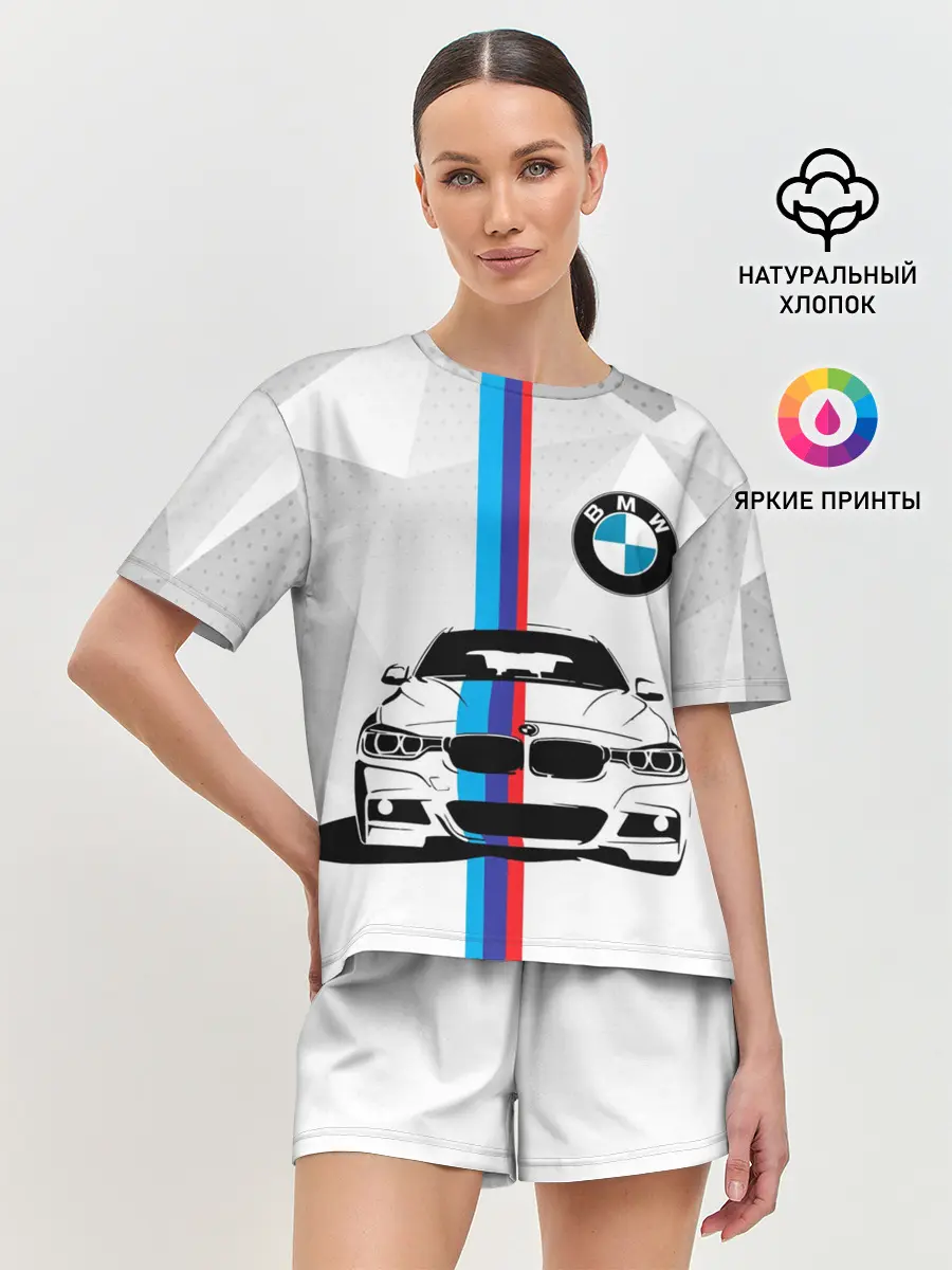 Женская пижама с шортами / BMW / БМВ / M PERFORMANCE
