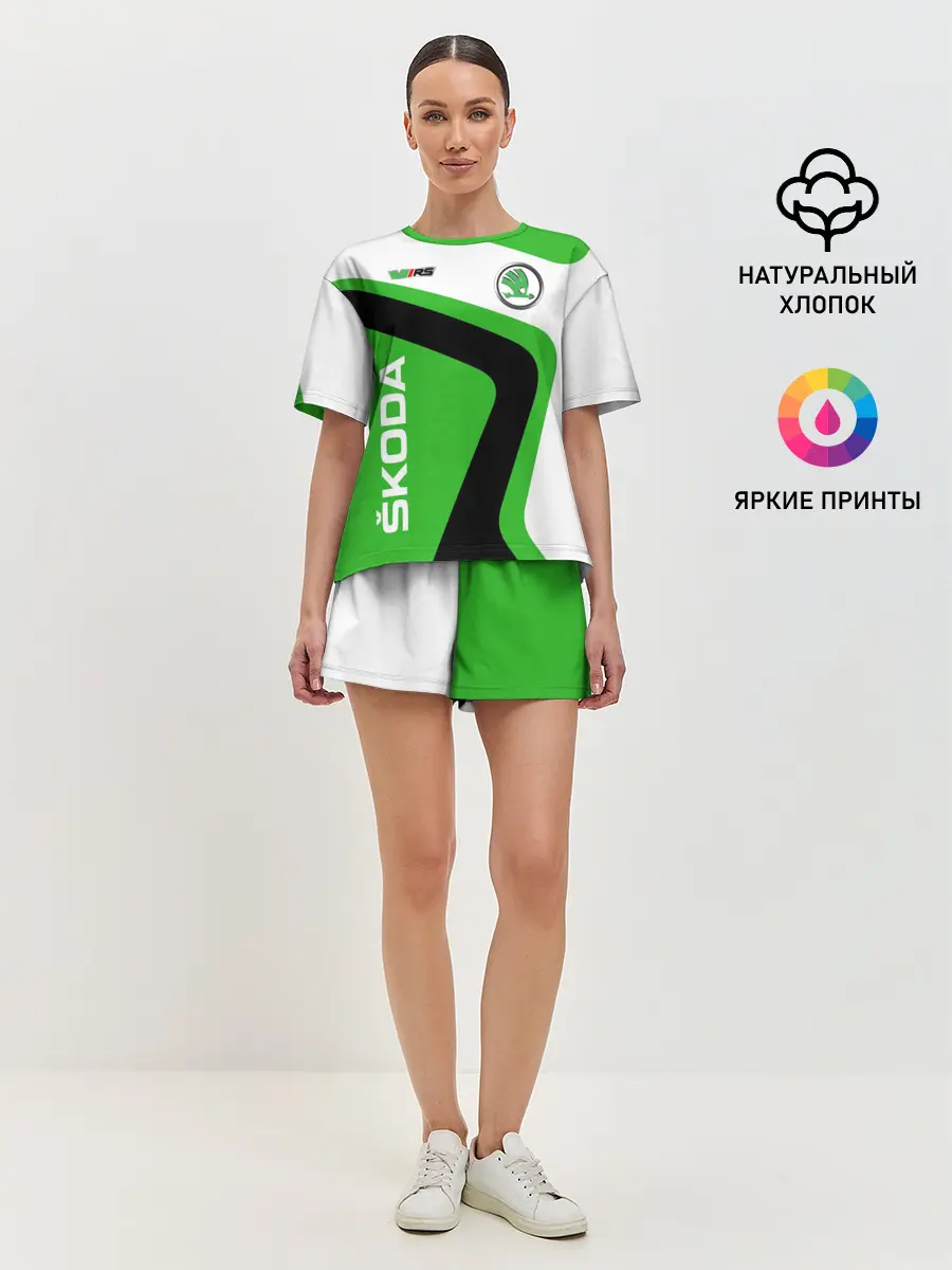 Женская пижама с шортами / Skoda