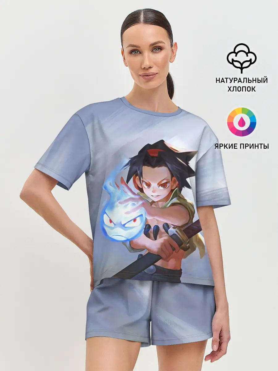 Женская пижама с шортами / Asakura Yo