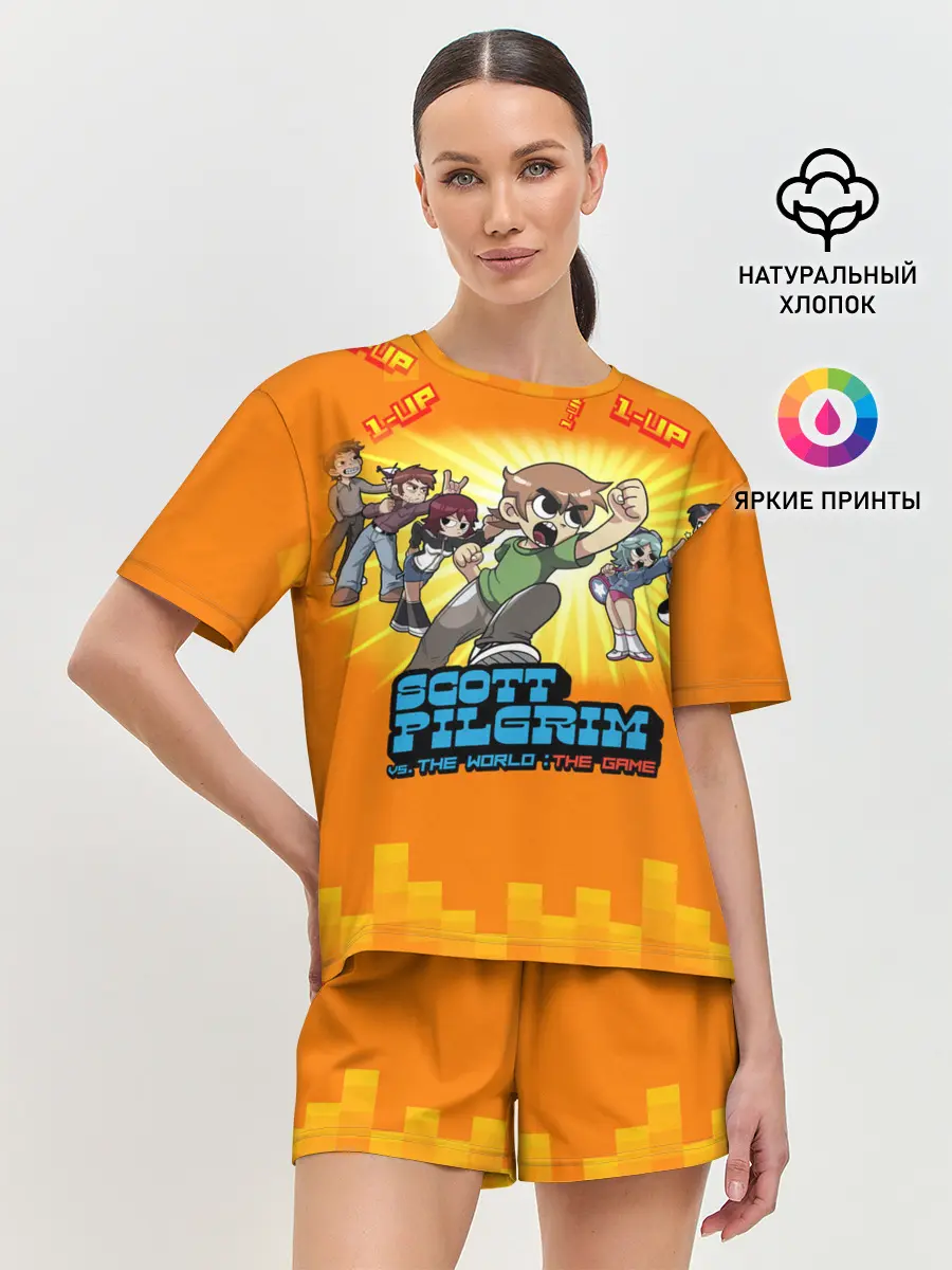 Женская пижама с шортами / Scott Pilgrim