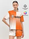 Женская пижама с шортами / REDDIT / РЕДДИТ / ГРАДИЕНТ