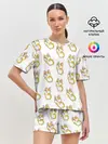 Женская пижама с шортами / Собаки | Корги