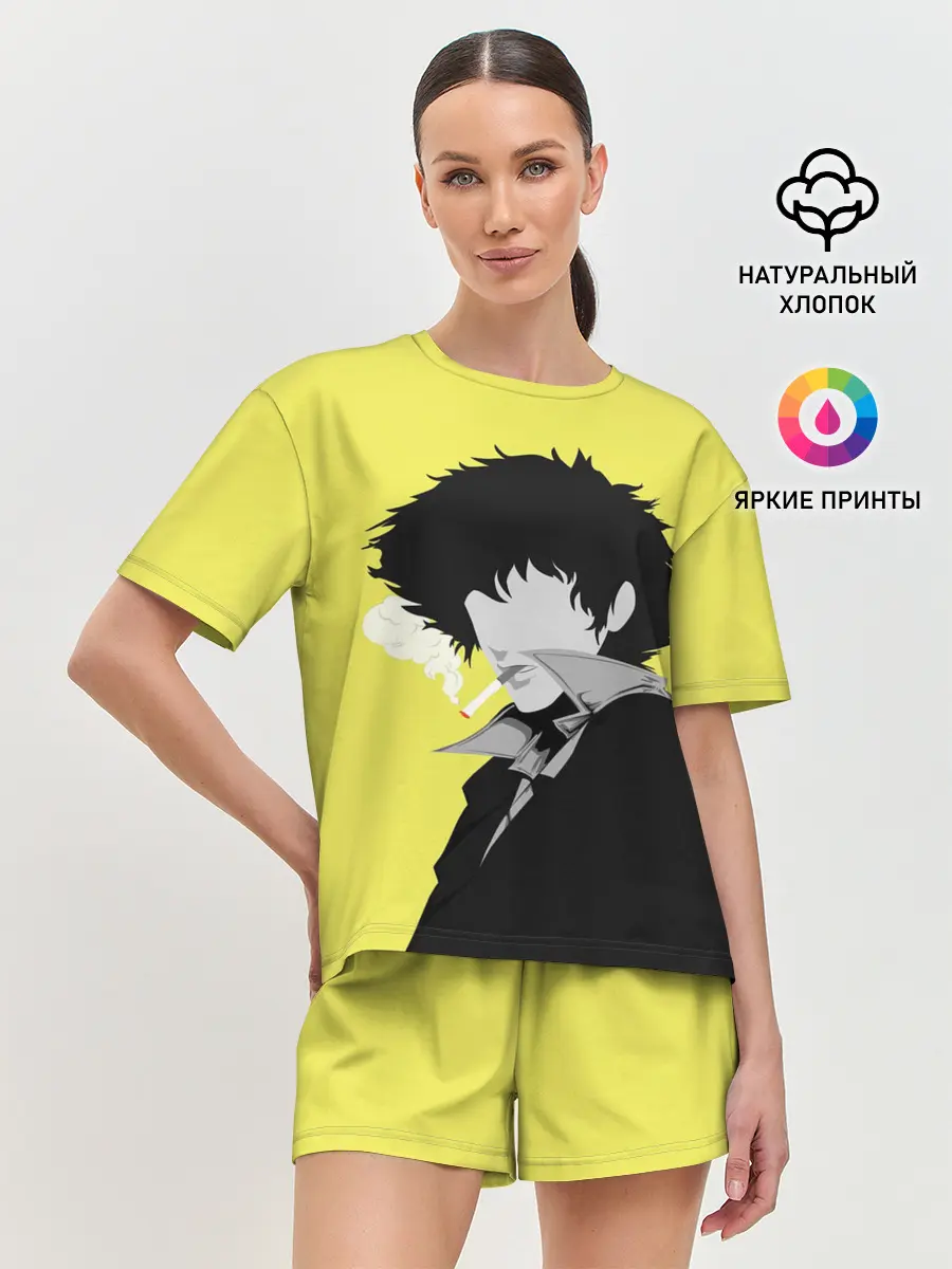 Женская пижама с шортами / Cowboy Bebop. Спайк Шпигель