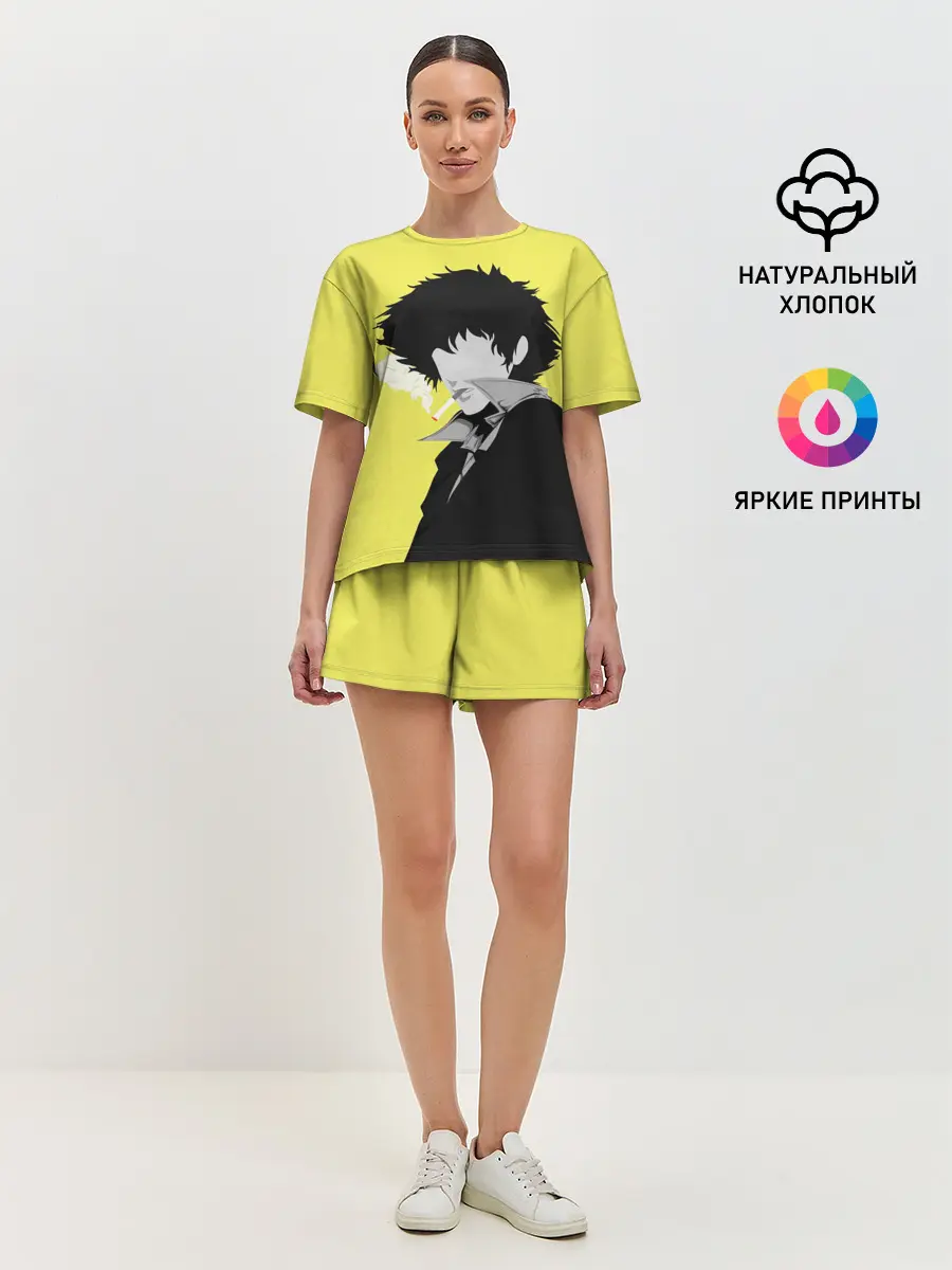 Женская пижама с шортами / Cowboy Bebop. Спайк Шпигель