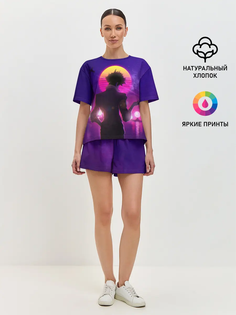 Женская пижама с шортами / Cowboy Bebop. Spike Spiegel